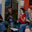 Vystoupen� v �ajovn� U Poutn�ka - buben�ci